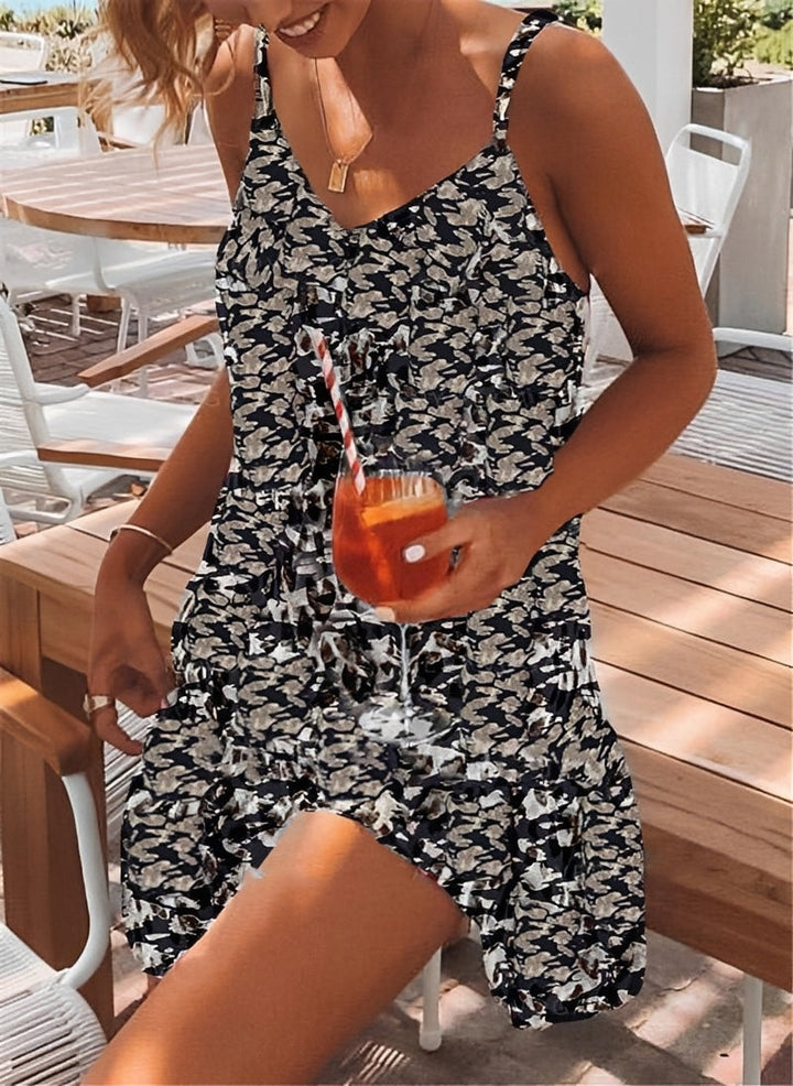 Tiffany - Bequemes Freizeitkleid mit Print für Damen