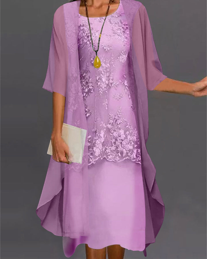 Johanna – Elegant Layered Dress for Women - Image 3