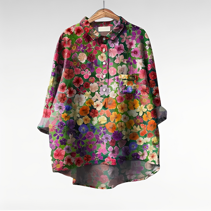 Mecah - Elegante Damenblusen mit Blumenmuster
