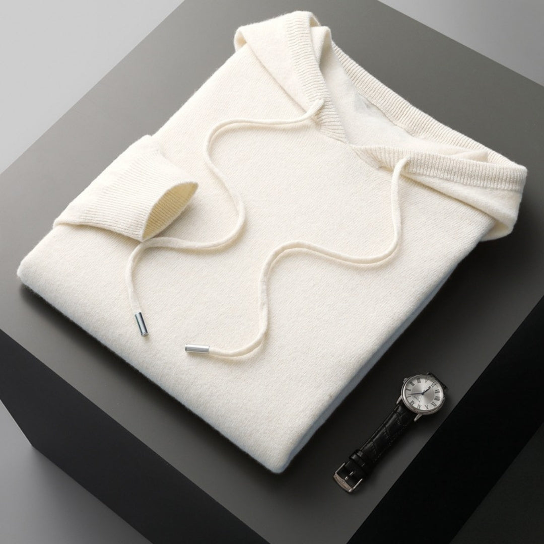 Rainer | Frühlings Kaschmir-Kapuzenpullover