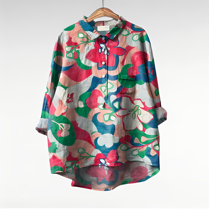 Mecah - Elegante Damenblusen mit Blumenmuster