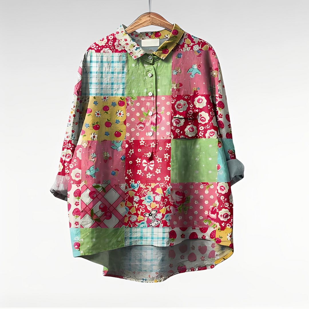 Mecah - Elegante Damenblusen mit Blumenmuster