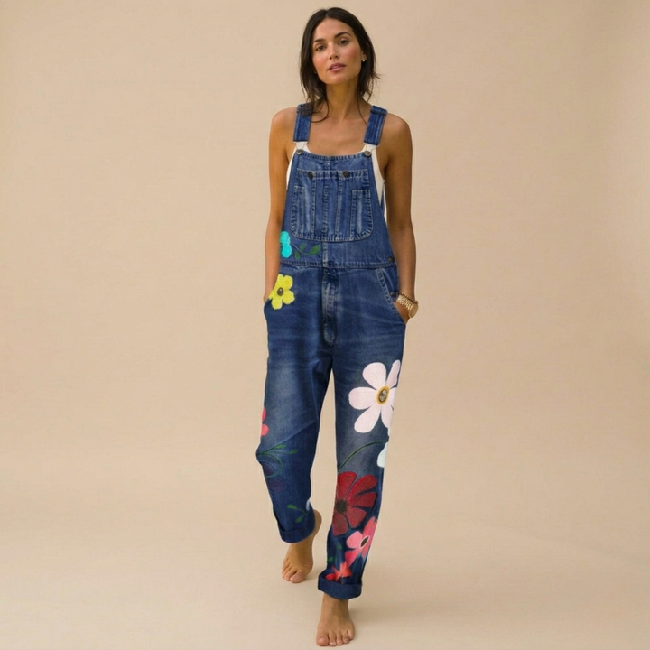 Anna | Eleganter Jumpsuit mit Blumenmuster