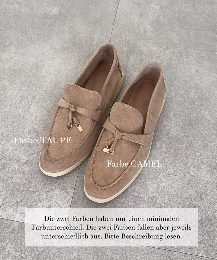 Loafers Classy Taupe Ladypolitan ♡