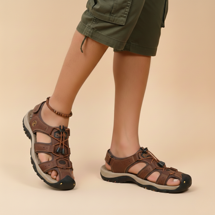 Jonas | Atmungsaktive orthopädische Komfort Sandalen