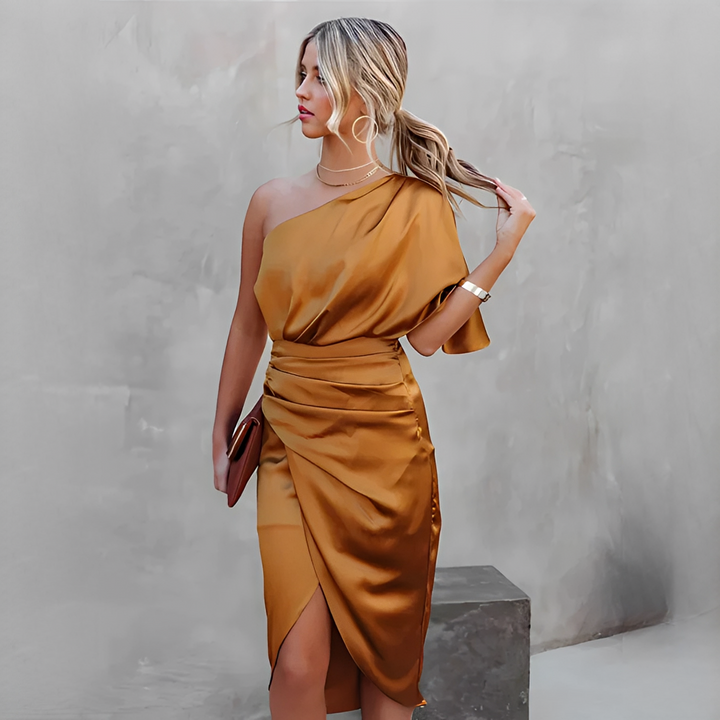 Glaiza - Schickes, asymmetrisches Kleid für Damen