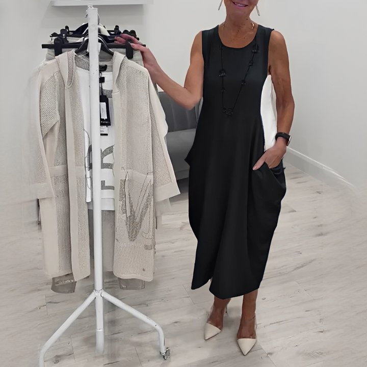 Dinna - Lockeres und bequemes Damenkleid