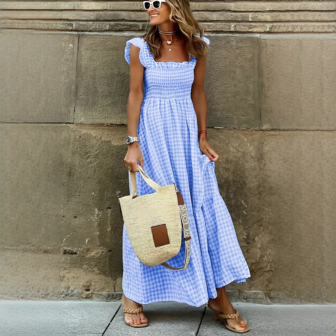 Delina - Langes Sommerkleid für Frauen