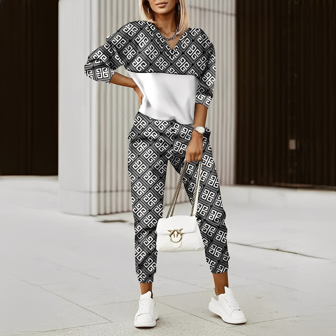 Chenafe - Zweiteiliges elegantes Set für Frauen