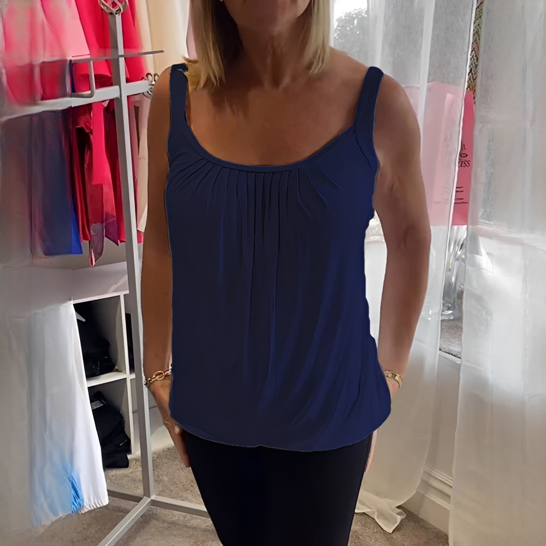 Philipa - Luftiges, ärmelloses Damenshirt
