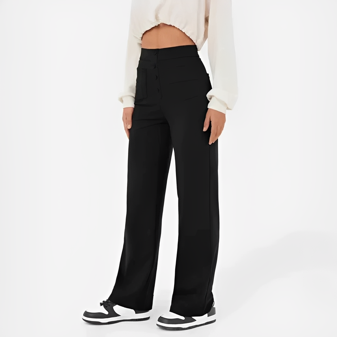 Dara - Schicke Damenhose mit hohem Bund