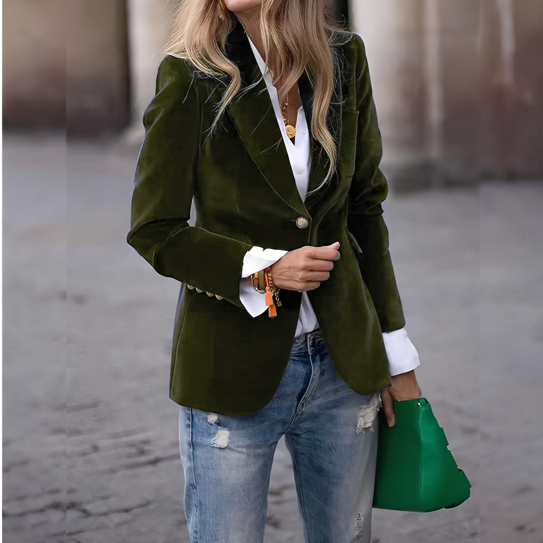 Lyliane - Klassische, legere Damenknopfjacke