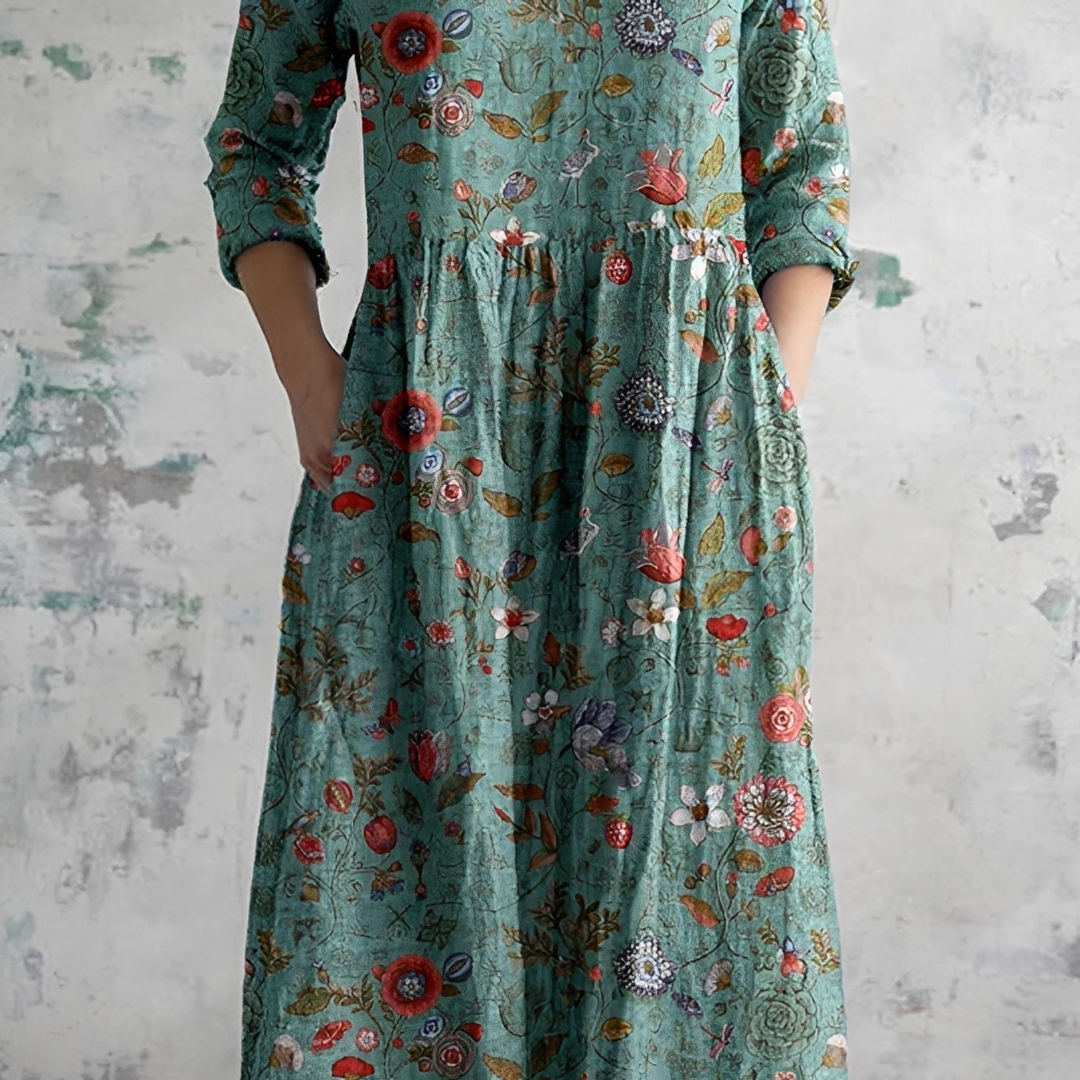 Felna - Elegantes Sommerkleid für Frauen