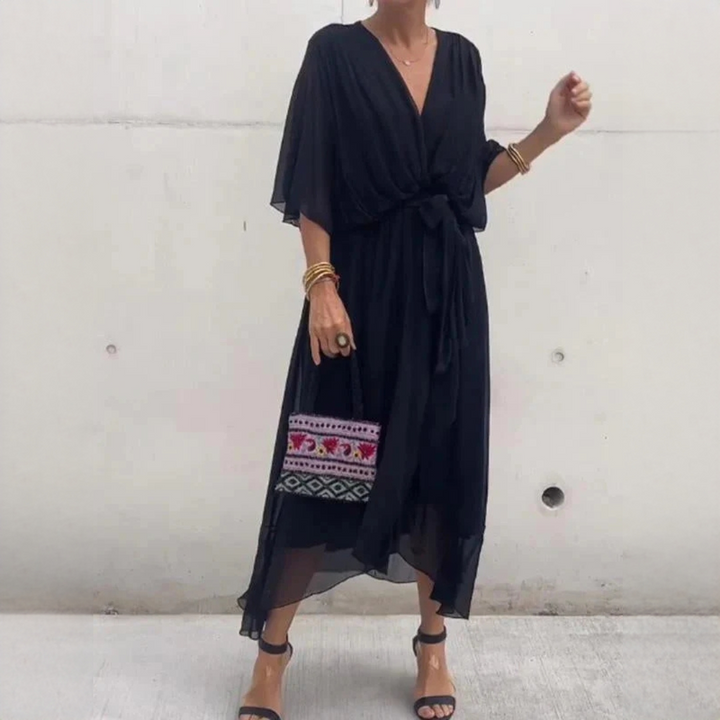 Demara - Stilvolles V-Kleid für Damen