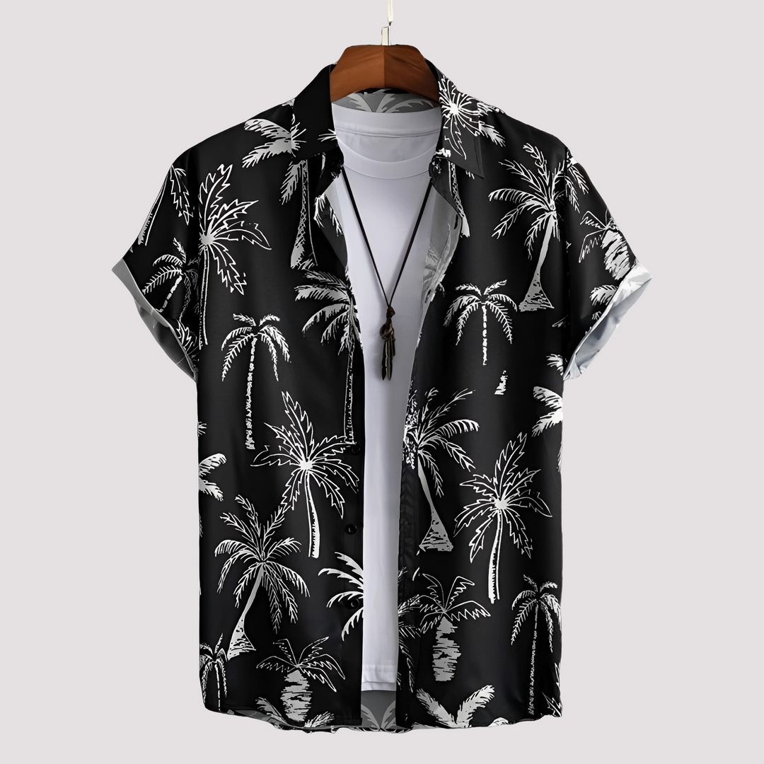 Arjun - Lässiges Hemd mit Hawaii-Motiv für Herren