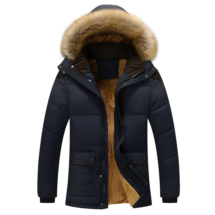 Shawn - Zeitgemäße Herrenjacke mit abnehmbarer Kapuze