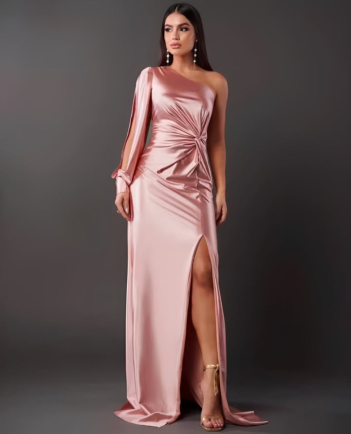 Jenna - Elegantes Abendkleid mit Schlitz für Damen