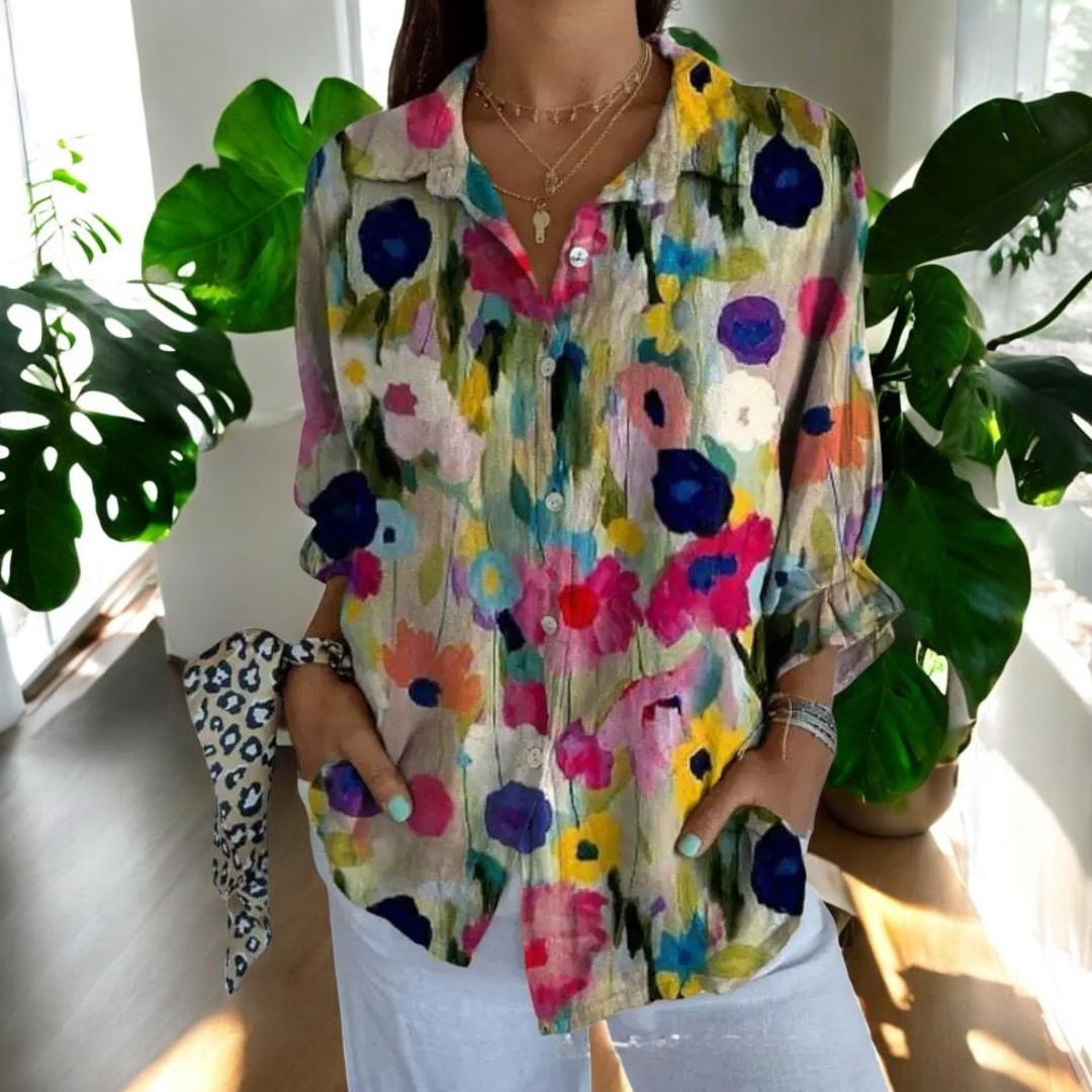 Irelle Bluse Damen – Stylisches Blumenmuster | S–3XL