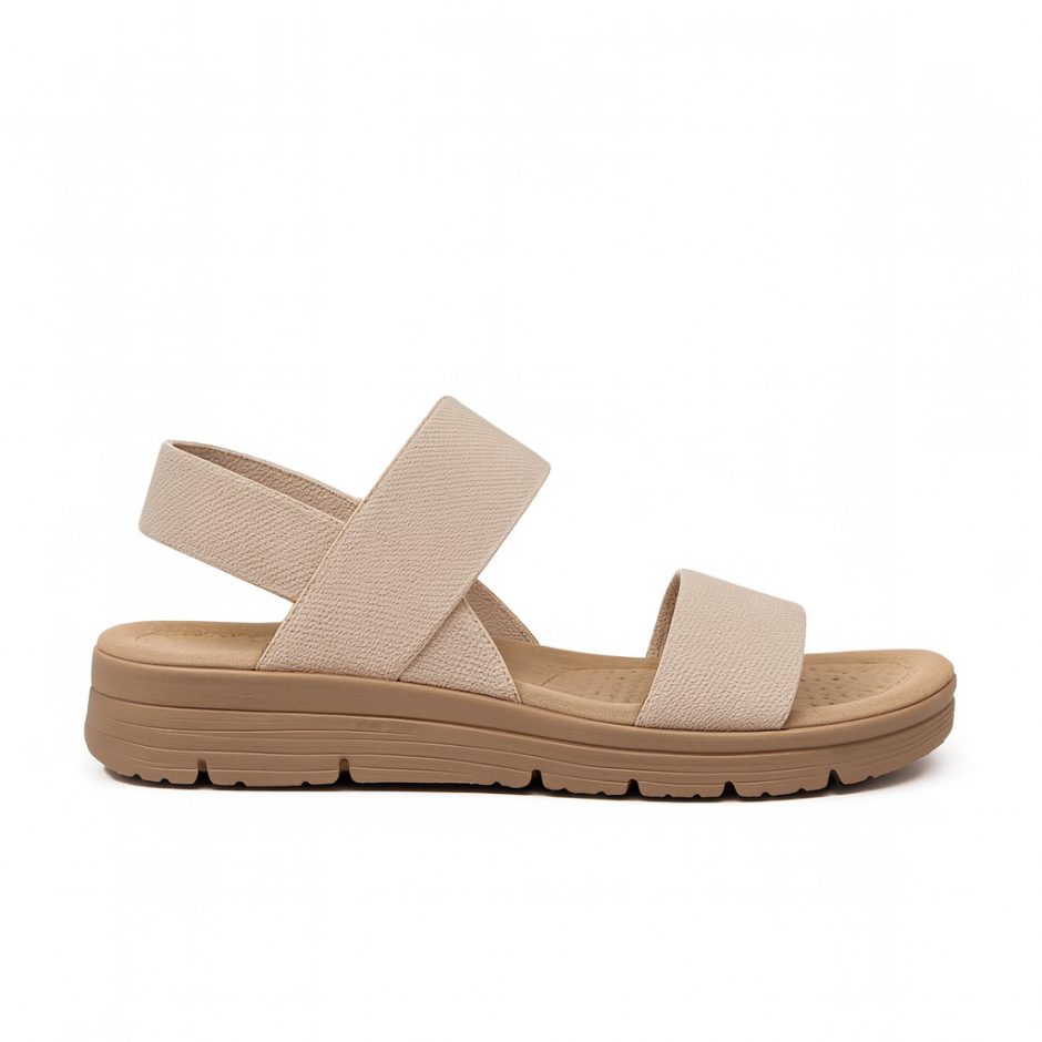 Orthopädische Sandalen für Damen mit Fußgewölbestütze