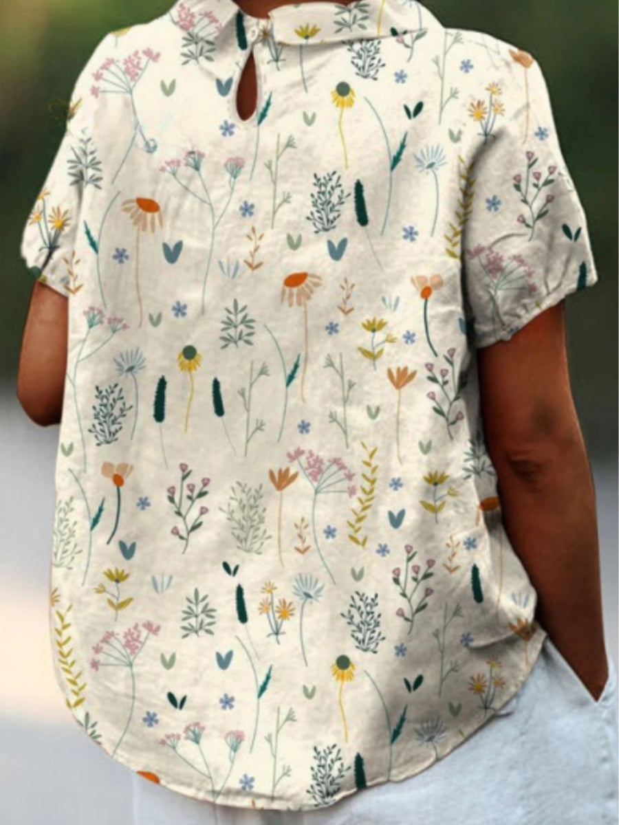 Raelyn - Bluse Wilde Blumen