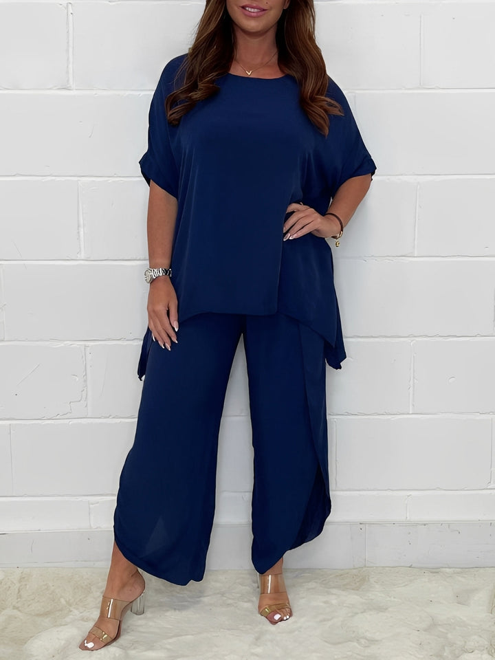 Mollie - Lässiges, locker sitzendes zweiteiliges Set für Damen
