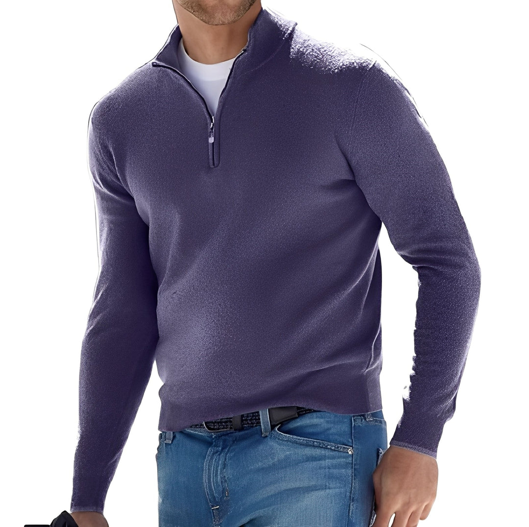 Ralph – Komfortabler Herrenpullover mit Zipper