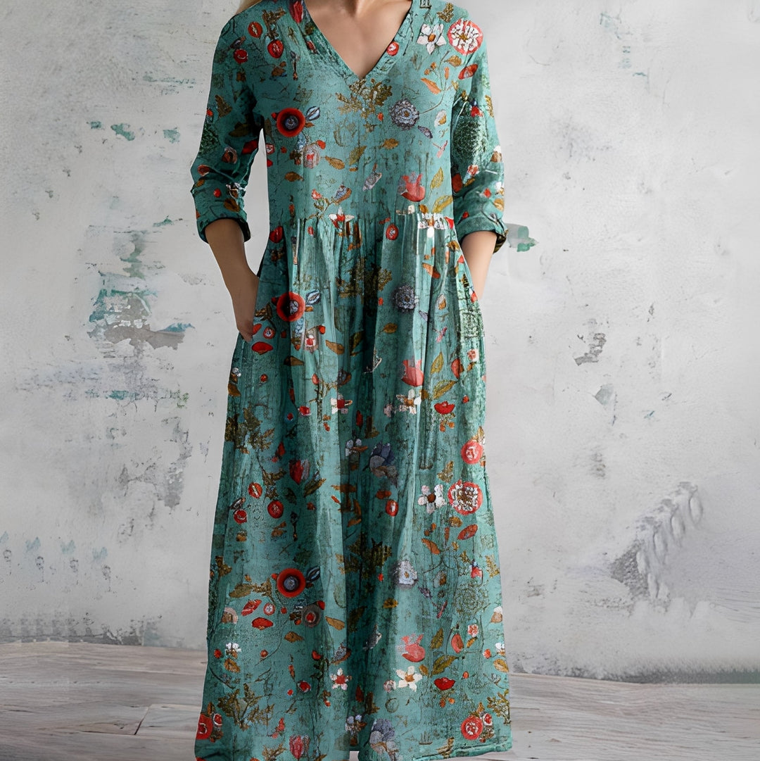 Tiffany - Stilvolles Kleid mit Print für Damen