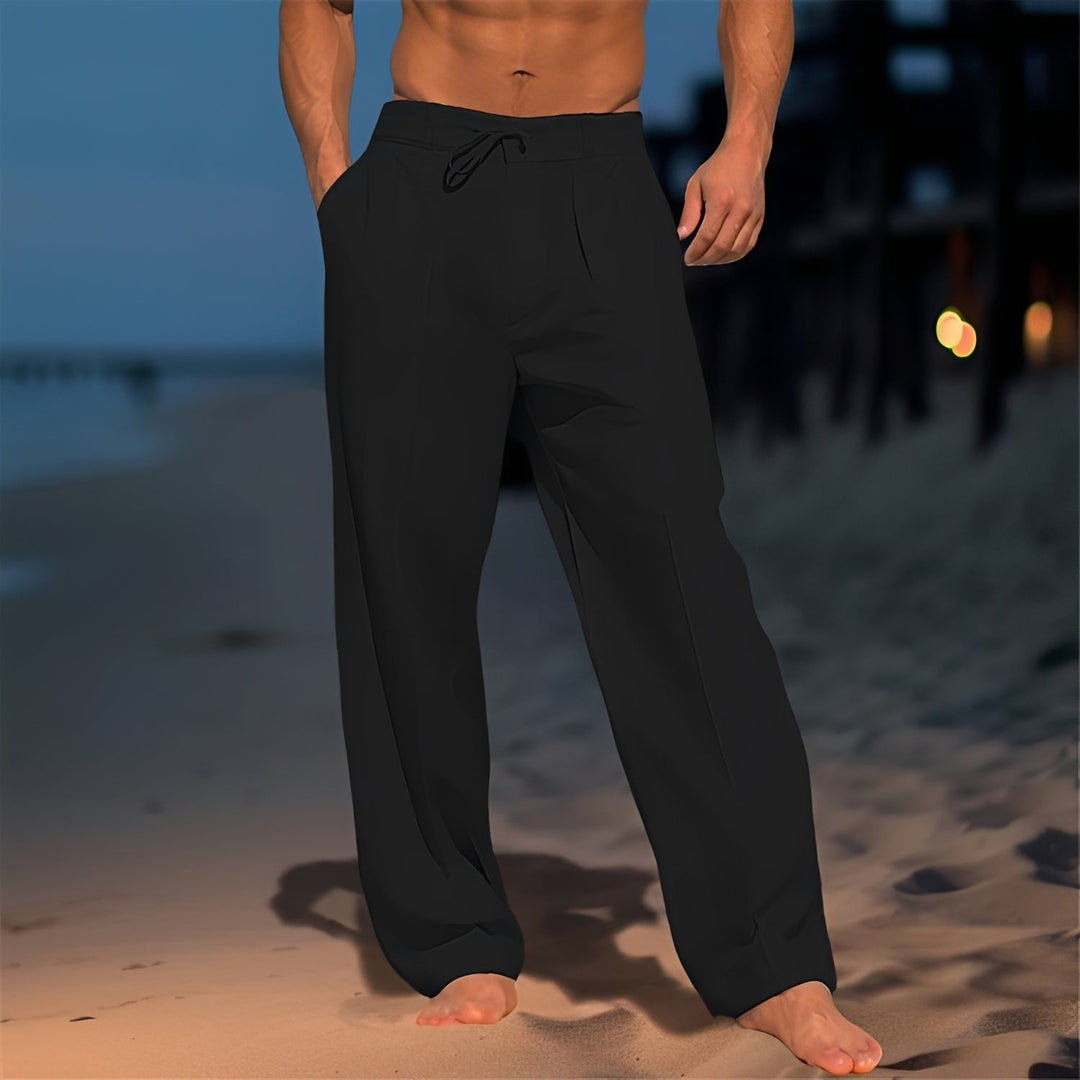 Thomas - Bequeme, weit geschnittene Straight-Leg-Hose für Herren