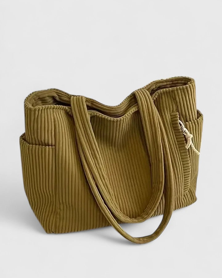 Kathrin | Damen Handtasche im Rippstil