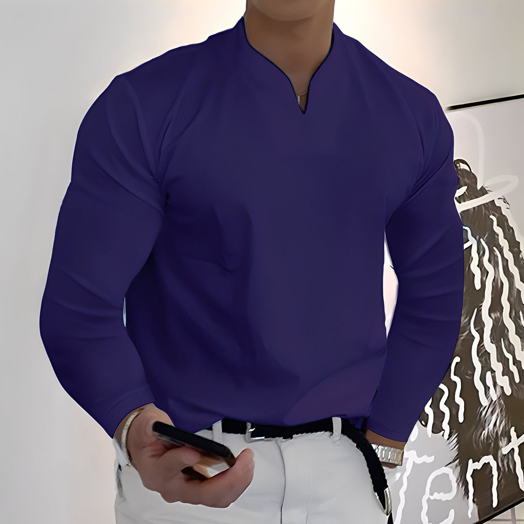 Corentin - Freizeit-Herren-Langarmhemd