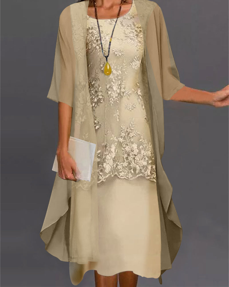 Johanna – Elegant Layered Dress for Women - Image 1
