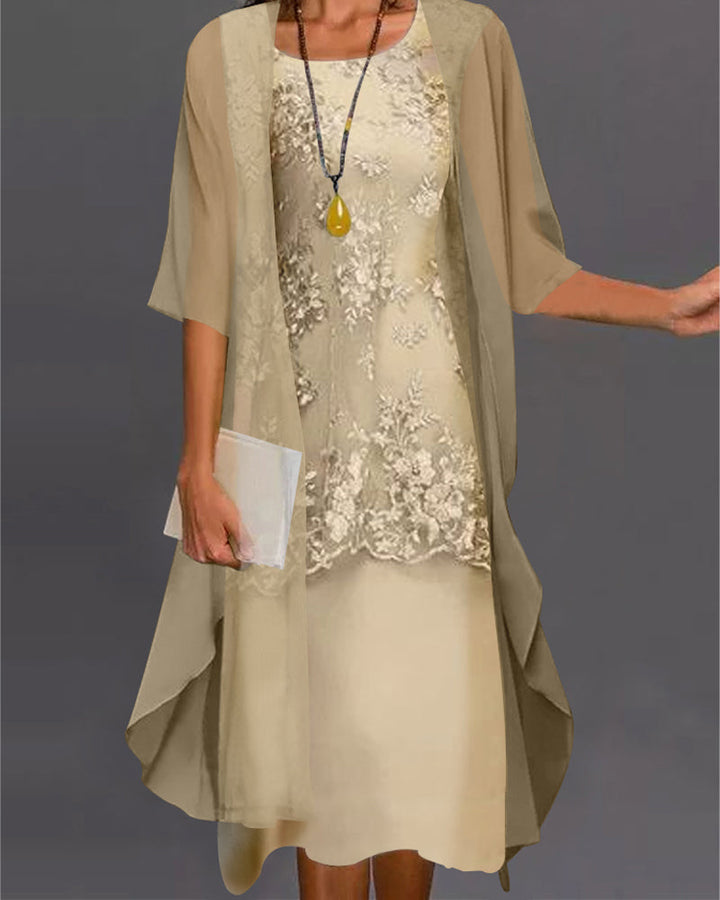 Johanna – Elegant Layered Dress for Women - Image 1