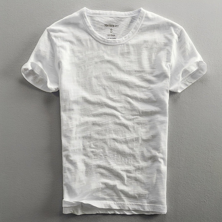Samuel - Klassisches gewaschenes T-Shirt für Herren