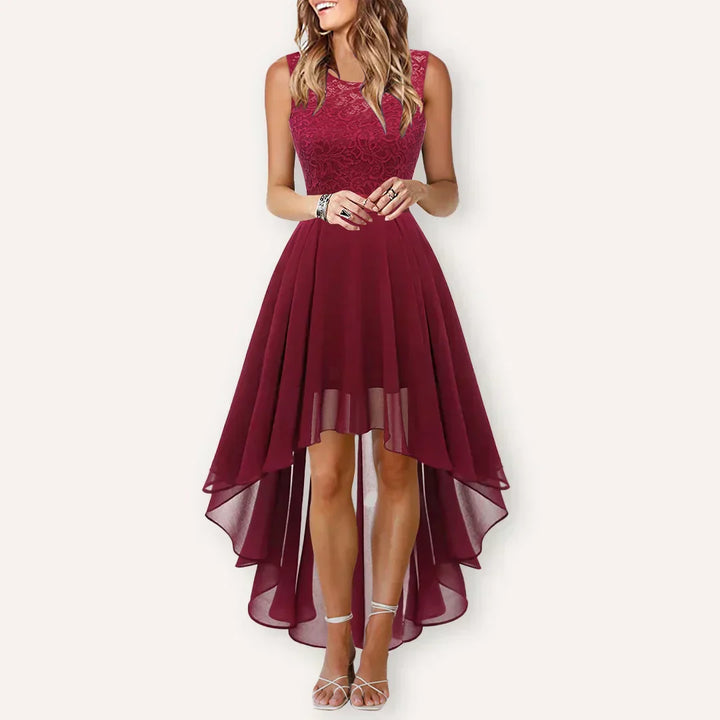 Marie | Damen High-Low Kleid für Hochzeitsgäste