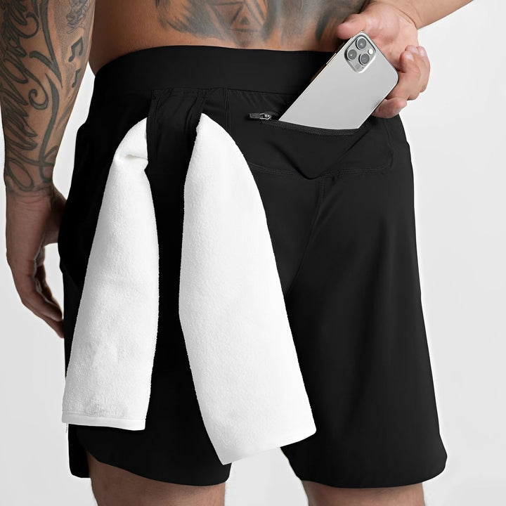 Charles - Schnelltrocknende, atmungsaktive Sportshorts für Herren