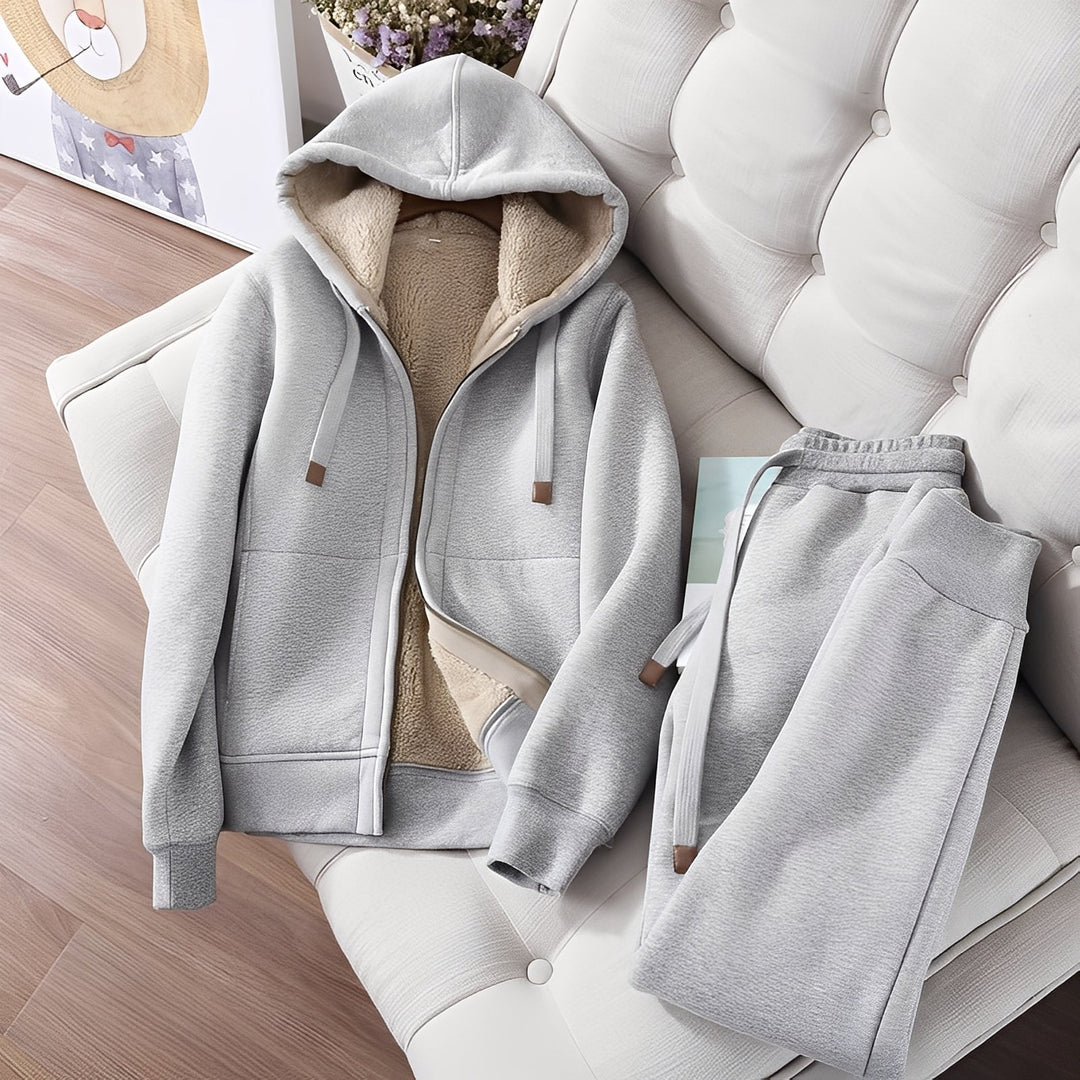 Nadine - Hoodie und Winterjogginghose Set