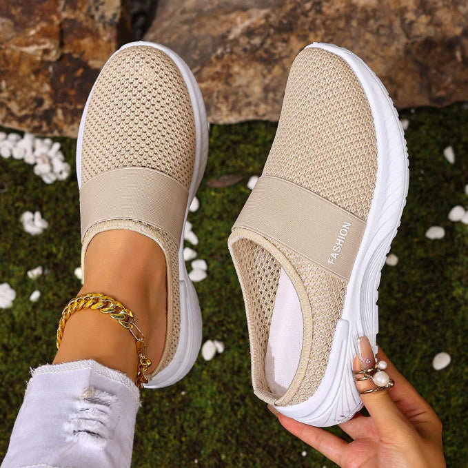 Slip-on Sneaker Damen Klettverschluss