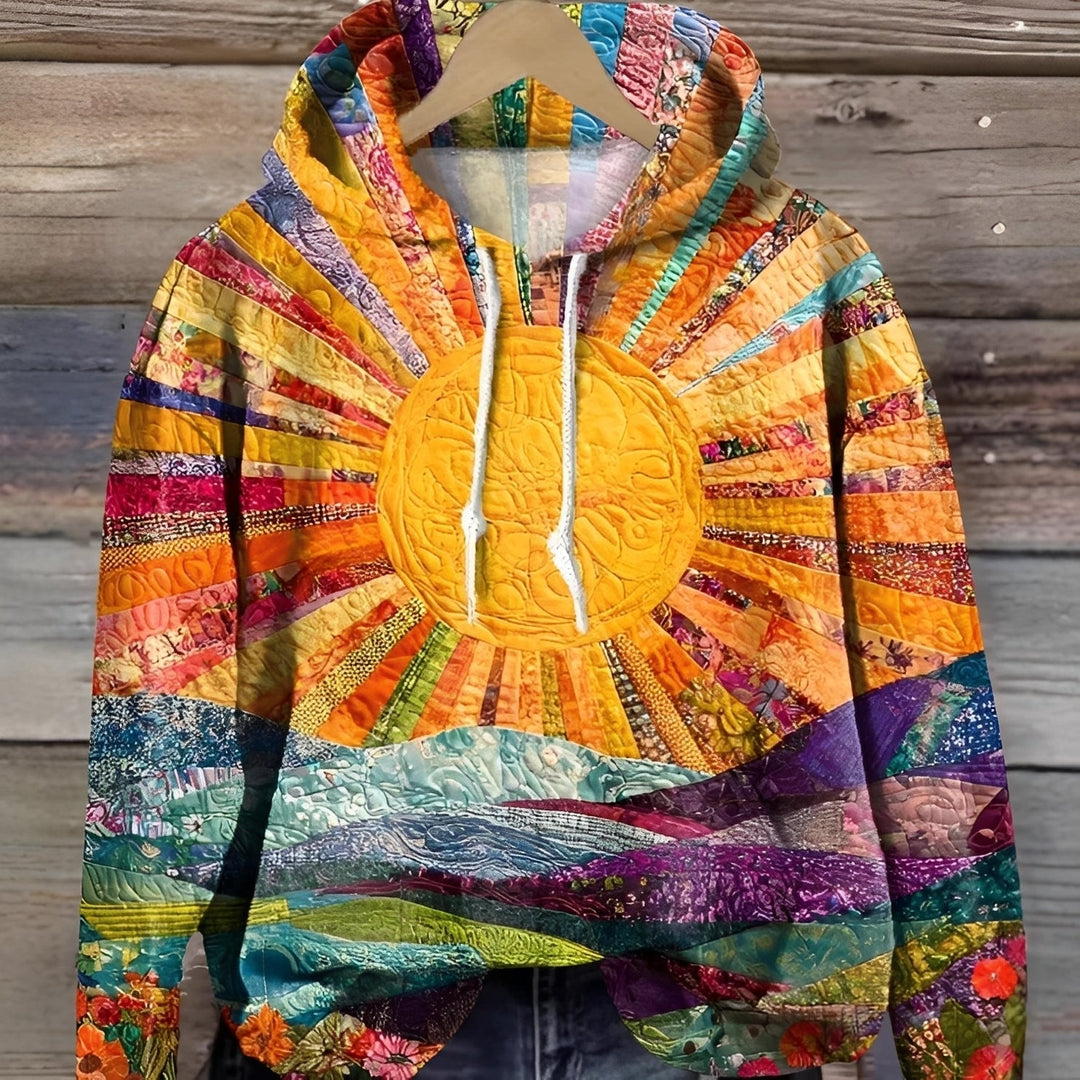 Séraphine - Hoodie mit Digitaldruck für Damen