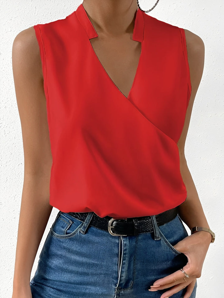 Marie - Stilvolle ärmellose Bluse für Damen