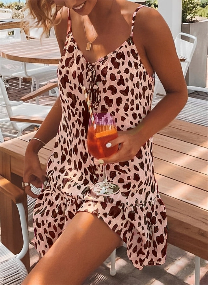 Tiffany - Bequemes Freizeitkleid mit Print für Damen