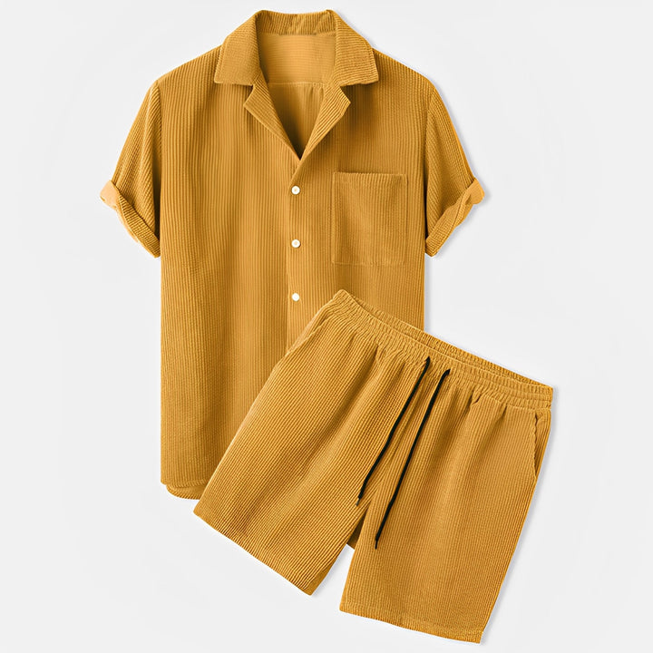 Charley - Lässiges zweiteiliges Set aus Cord für Herren