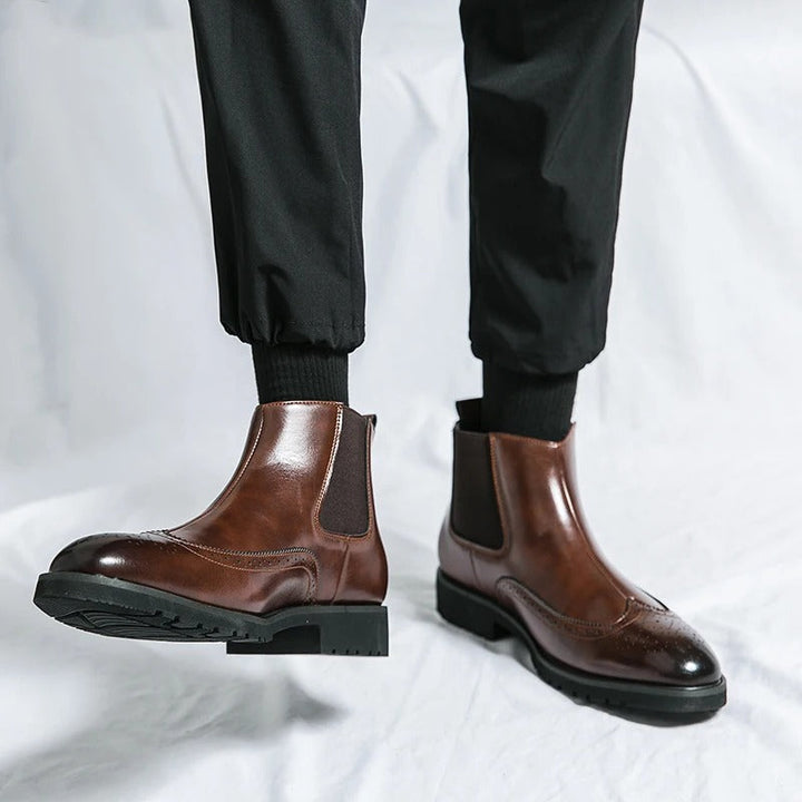 Louis – Genuine Leather Chelsea Boots - Image 14