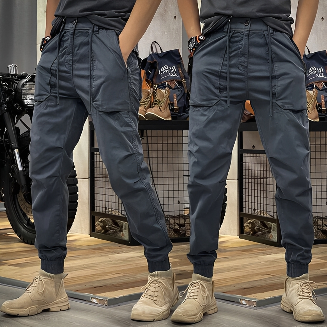 Jonelle - Dehnbare Cargo-Hose für Herren