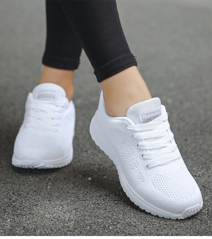 Orthopädische Sportschuhe Damen Schnürung