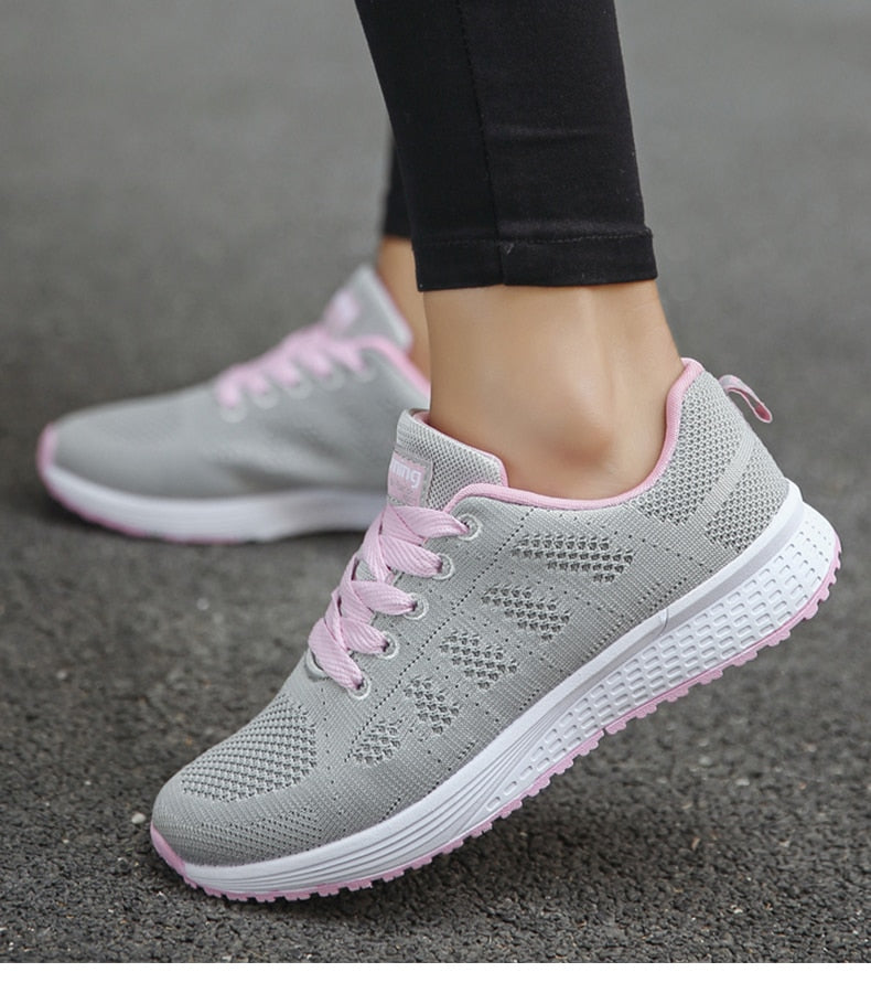 Orthopädische Sportschuhe Damen Schnürung