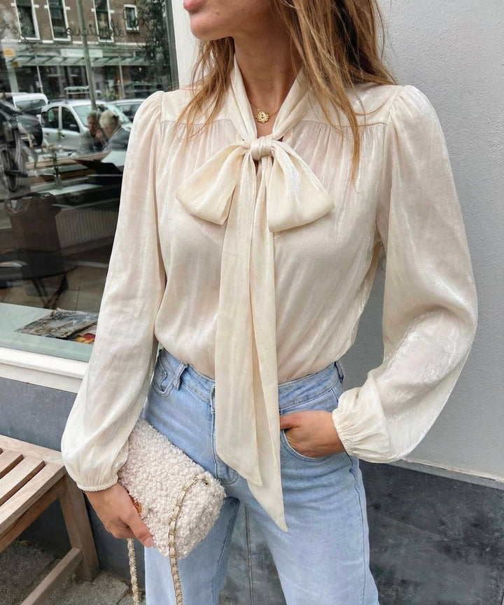 Body Esther Schleife Beige Ladypolitan ♡