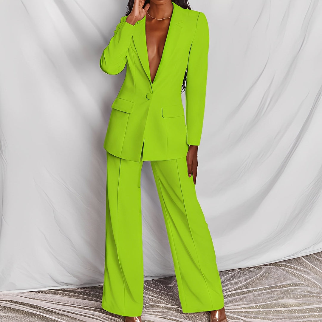 Lara - Elegantes Damen-Set mit Blazer und anpassbarer Hose