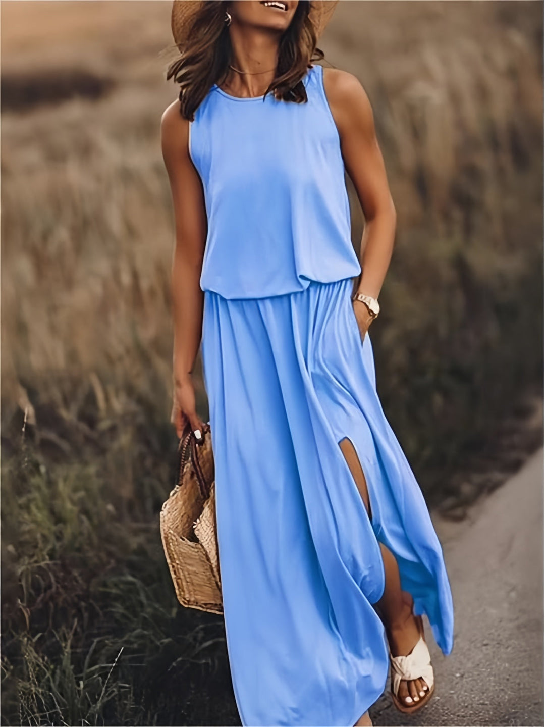 Clara – Boho-Maxikleid im stilvollen Design