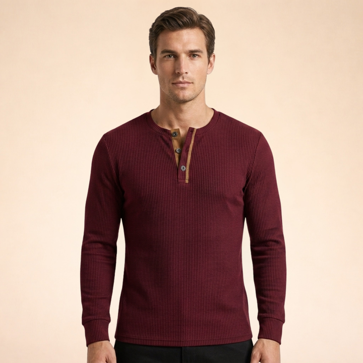 Sebastian | Bequemes Langarm-T-Shirt