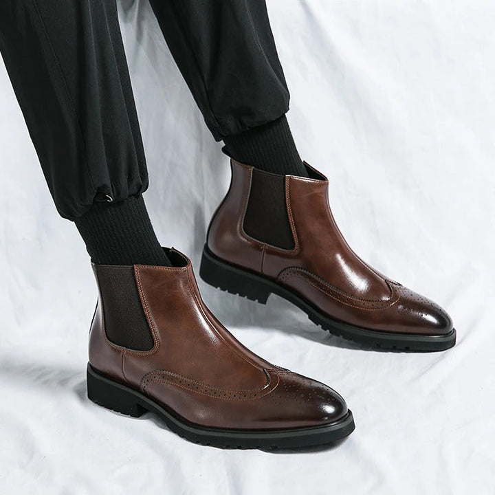 Louis – Genuine Leather Chelsea Boots - Image 12